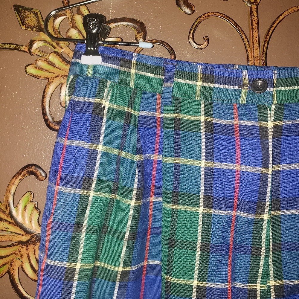Pendleton Plaid Hi Waisted Knockabout Slacks - image 4